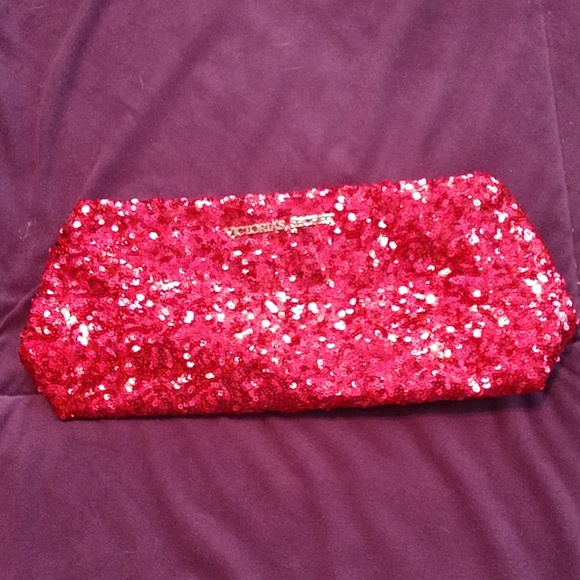 Victoria's Secret Handbags - Victoria's Secret Pink Sequin Evening Bag Victoria's Secret Handbags - Victoria's Secret Pink Sequin Evening Bag